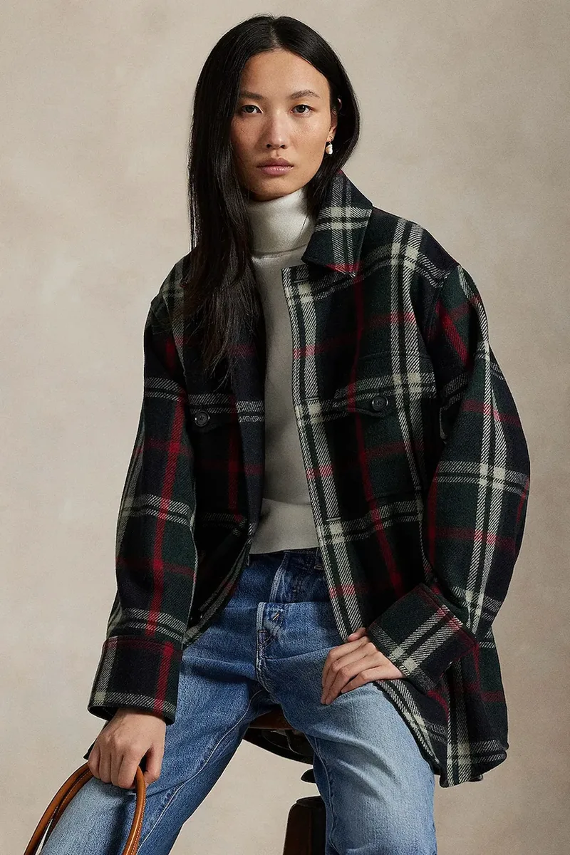 Πουκάμισο με προσθήκη μαλλιού Polo Ralph Lauren Woven Sport