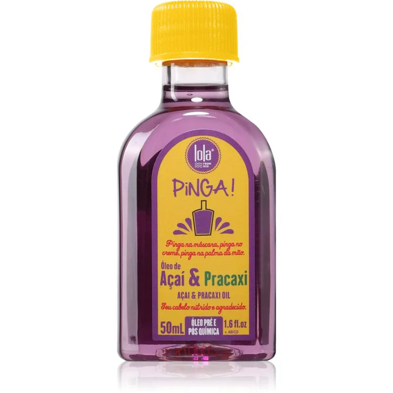 Lola Cosmetics Pinga Acai & Pracaxi αναγεννητικό λάδι για τα μαλλιά 50 ml