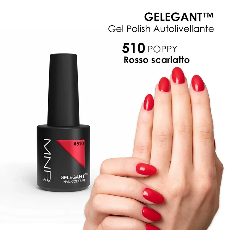 MNP MESAUDA GELEGANT Gel nail polish 8ml 510Poppy