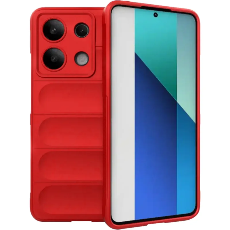 Θήκη Xiaomi Redmi Note 13 4G Techsuit Magic Shield Σιλικόνης - Red (5949419109162)