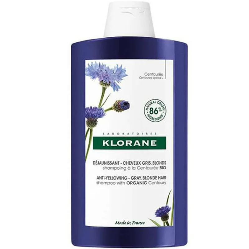 Klorane Centaury Shampoo Σαμπουάν με Κενταυρίδα για Λευκά - Γκρίζα Μαλλιά 200ml
