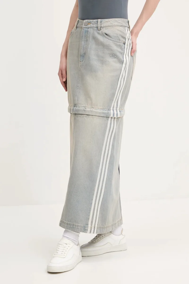Τζιν φούστα adidas Originals DENIM ZIP SKIRT