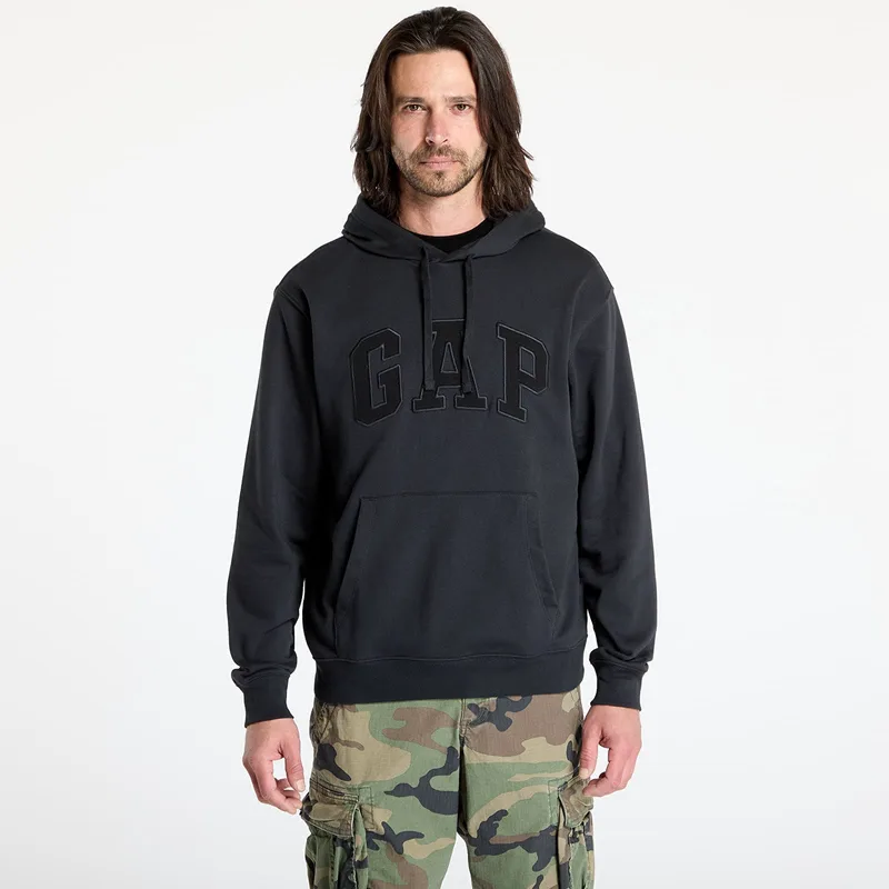 Φούτερ GAP Logo Hoodie Black L