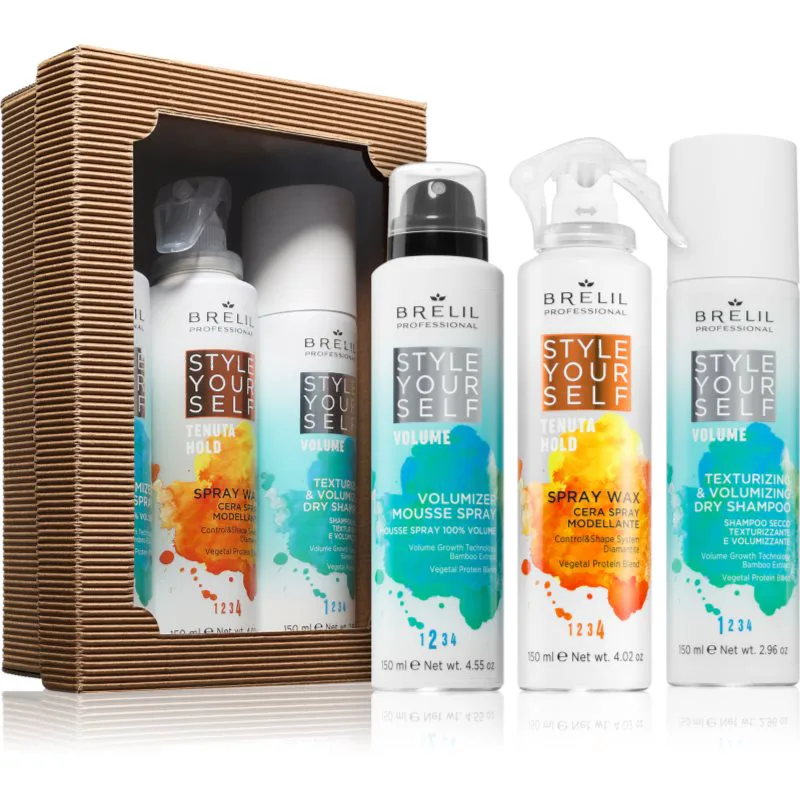 Brelil Professional Style YourSelf Set σετ για το styling των μαλλιών για όλους τους τύπους μαλλιών