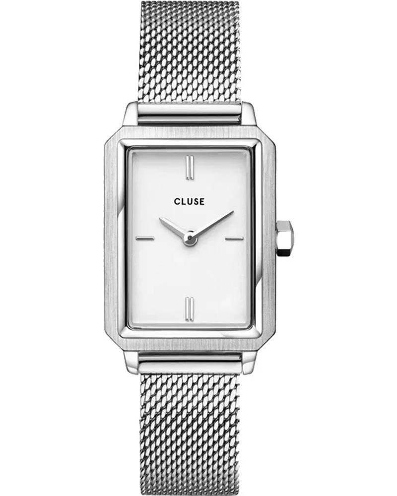CLUSE Fluette - CW11509, Silver case with Stainless Steel Bracelet