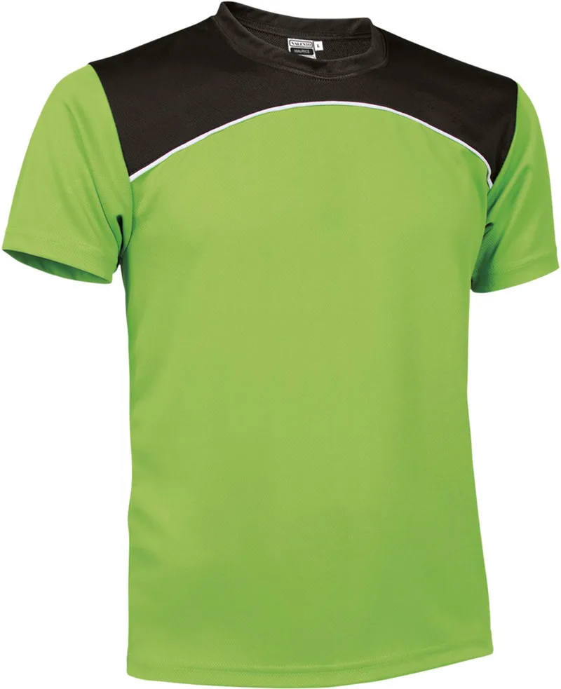 Τεχνικό T-Shirt MAURICE Valento CAVAMAUMB_kids Apple Green-White-Black