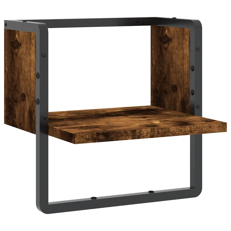 vidaXL Ράφι Τοίχου με �πά�α �απνιστή Δ�υς 30 x 25 x 30 εκ.