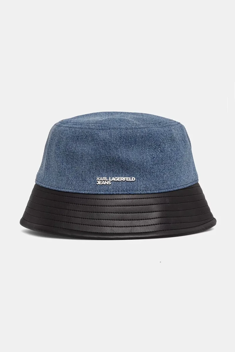 Karl Lagerfeld Jeans καπέλο bucket γυναικείο ντένιμ