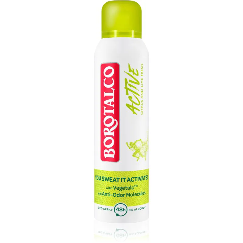 Borotalco Active Citrus & Lime αποσμητικό σε σπρέι 48 ώρες 150 ml