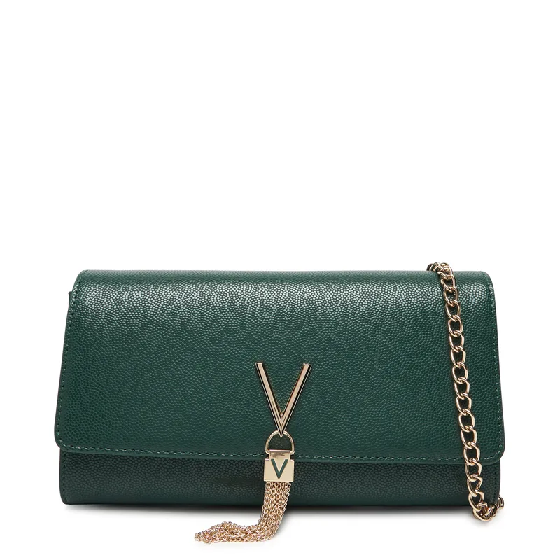 Τσάντα Valentino Divina VBS1R401G Πράσινο
