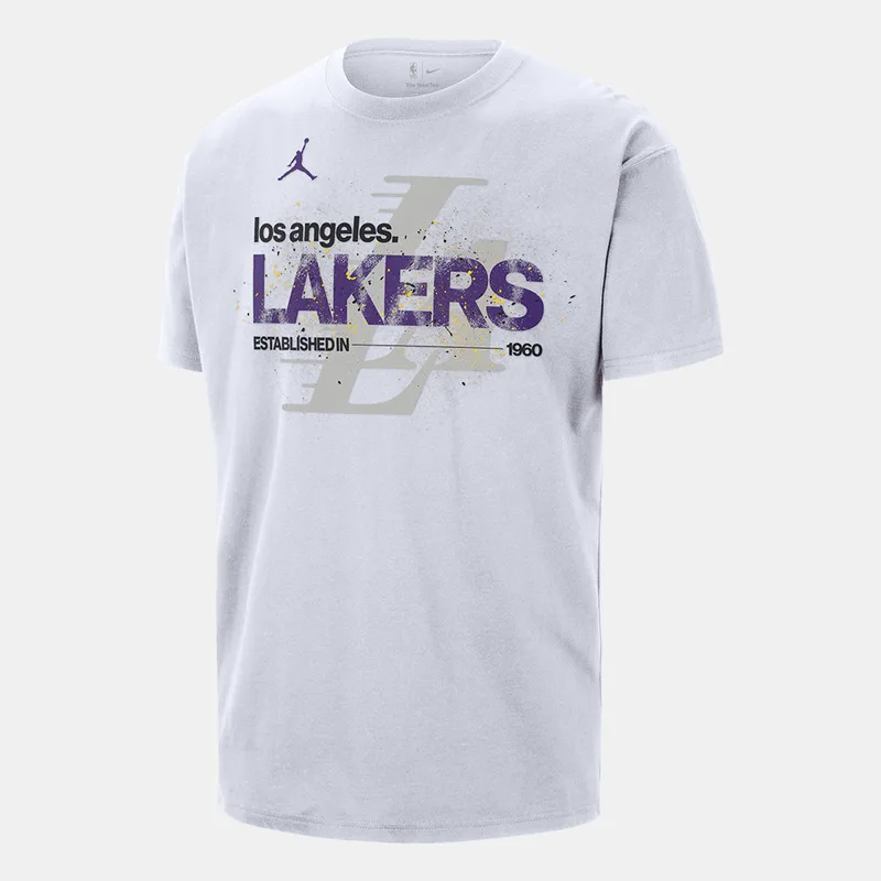 Nike Courtside Los Angeles Lakers Ανδρικό T-Shirt (9000253161_1539)