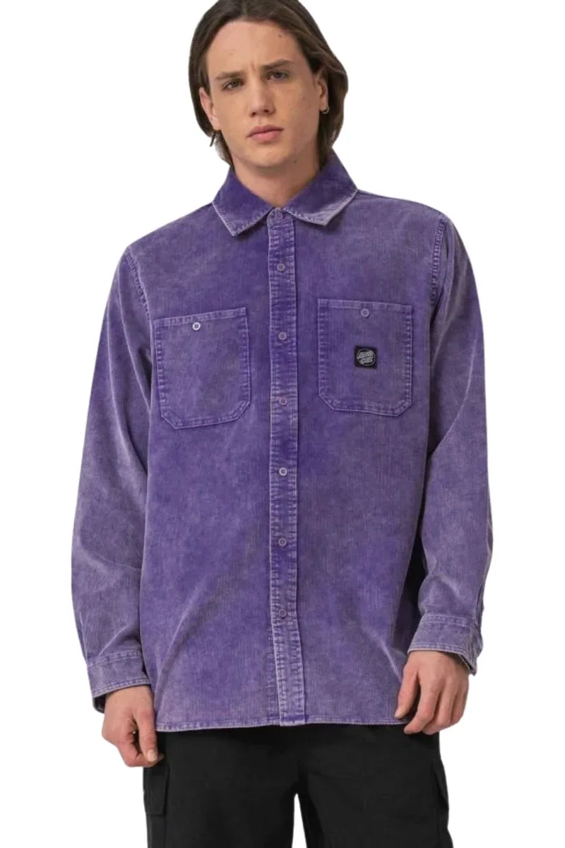 SANTA CRUZ Πουκάμισα Jimi Shirt - Purple-SCA-SHT-0920