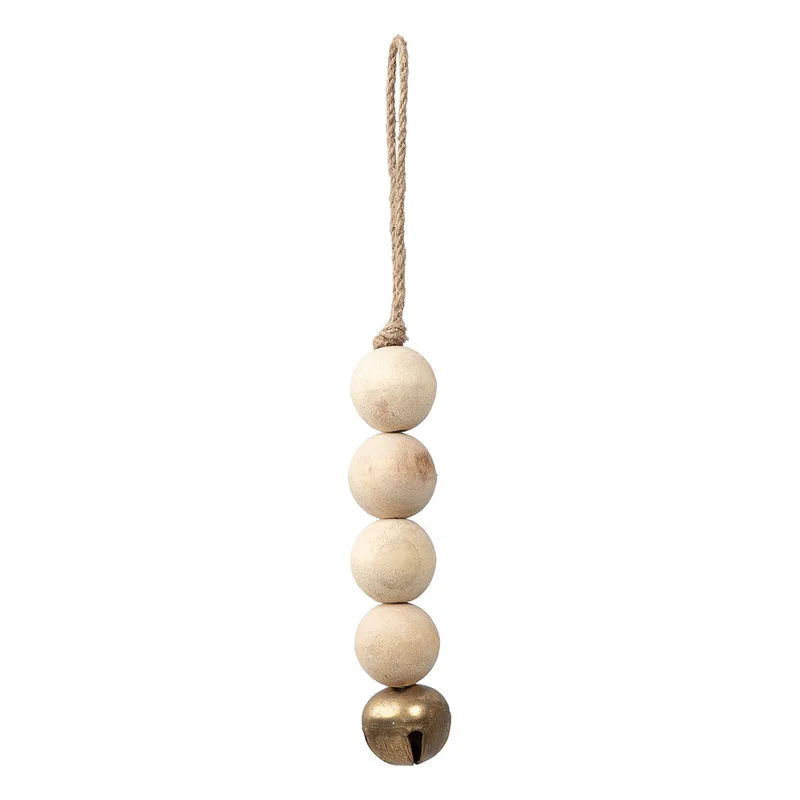 Beauty Home Ξύλινο Στολίδι με Χάντρα 13 cm