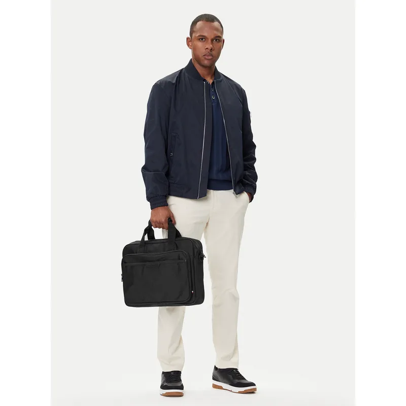 Τσάντα για laptop Tommy Hilfiger Th Repreve Computer Bag AM0AM13466 Μαύρο