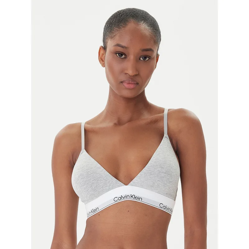 Calvin Klein Underwear Σουτιέν Bralette LV00QF8498 Γκρι