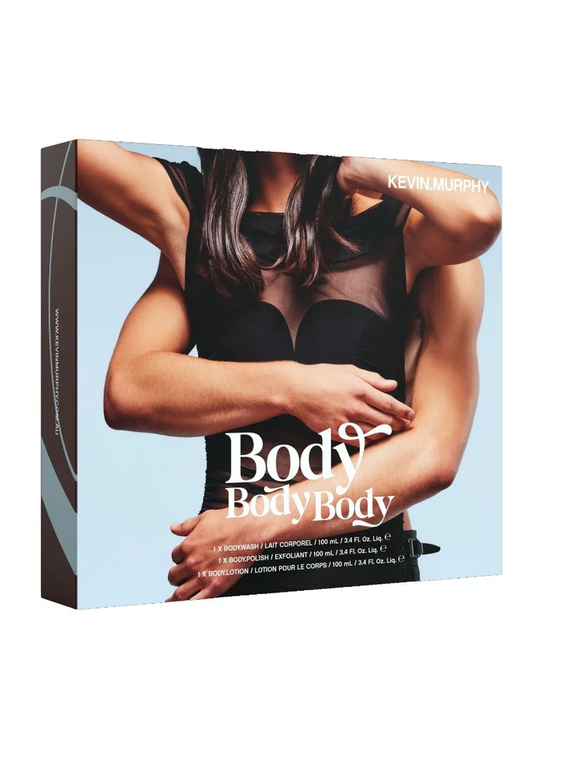 Kevin.Murphy Body.Body.Body (Scrub 100ml, Wash 100ml & Lotion 100ml)