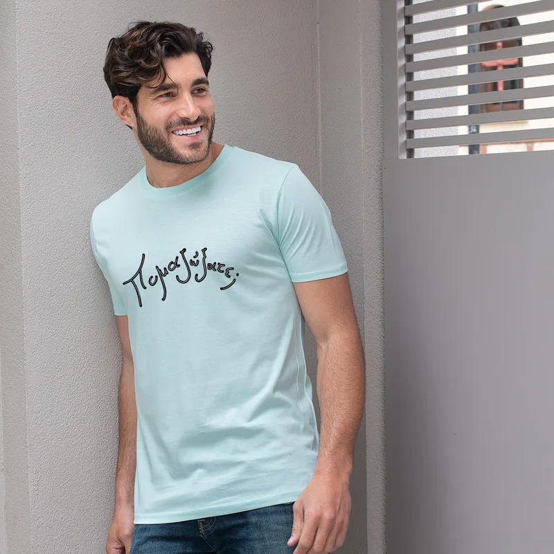Πομαζώξατε - Organic Vegan T-Shirt Unisex - Μέντα - XL