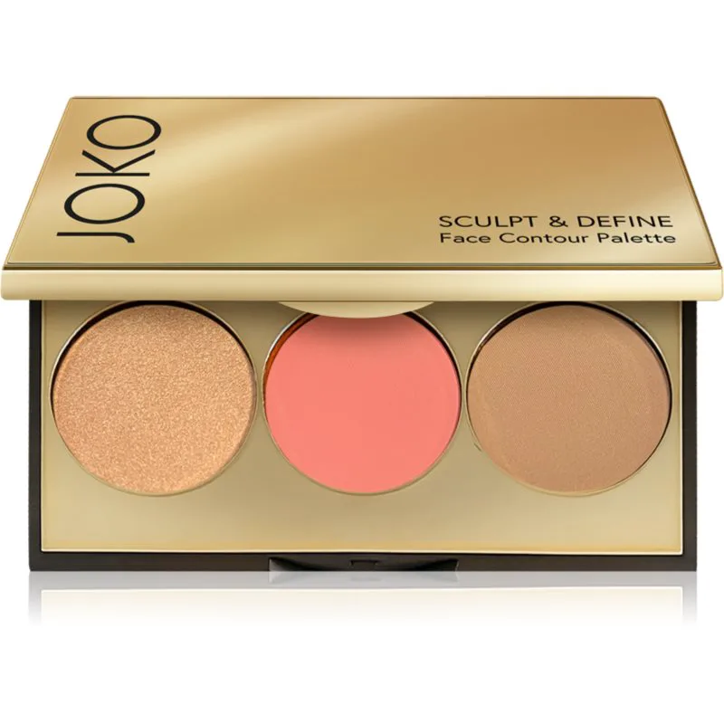 JOKO Sculpt & Define μικρή παλέτα περιγράμματος απόχρωση 01 Sun Kissed Glow 8 γρ
