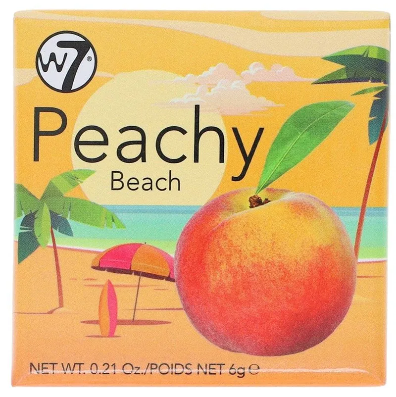 ΡΟΥΖ W7 PEACHY BEACH BLUSHER