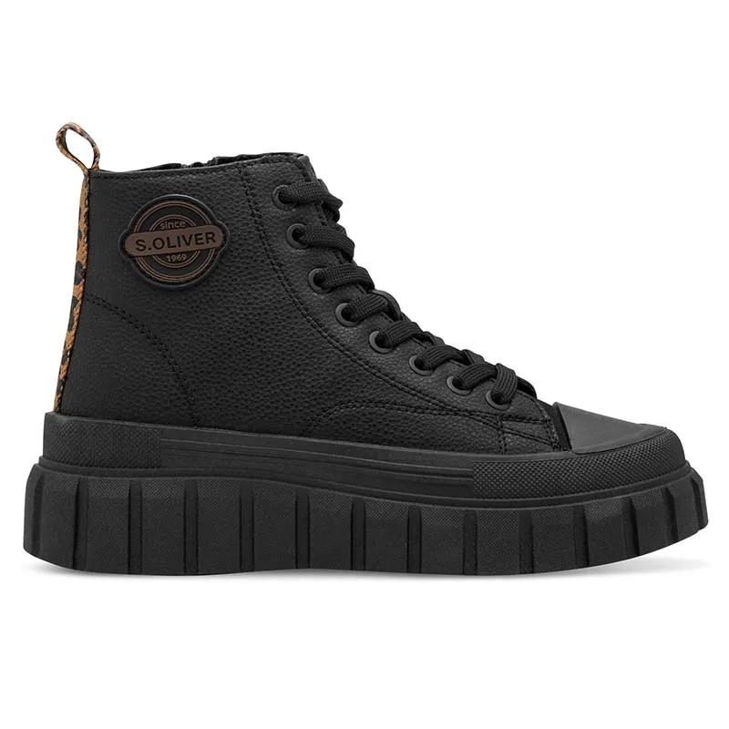 s.Oliver ΓΥΝΑΙΚΕΙΟ ΜΠΟΤΑΚΙ 5-25200-45 007 BLACK UNI