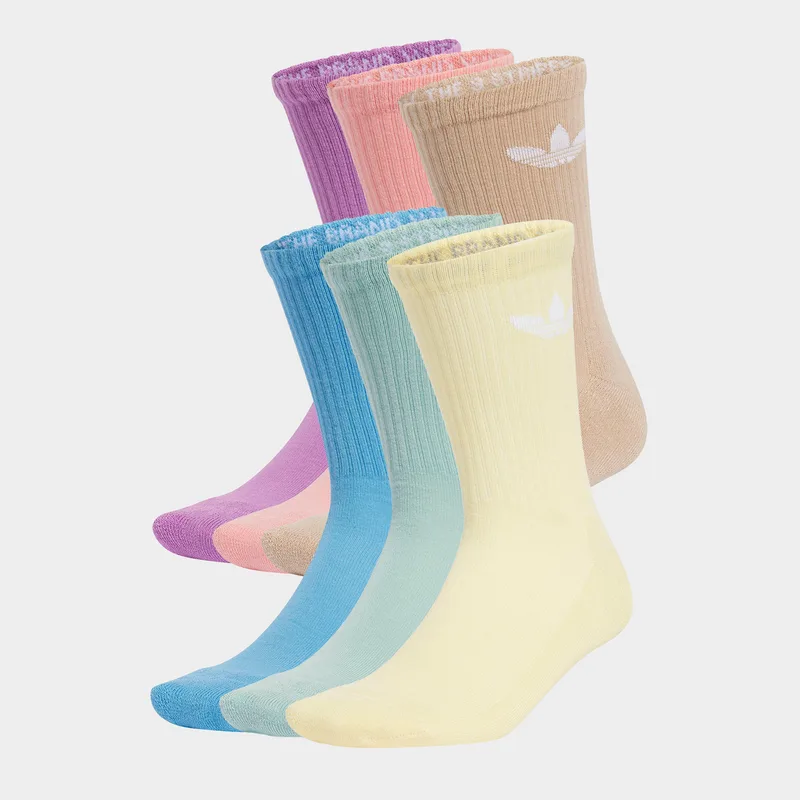 adidas Originals Trefoil Cushion Crew Socks 6 Pair (9000224696_85147)