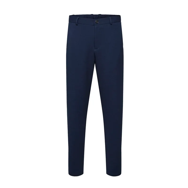 SELECTED HOMME Ανδρικό Μπλε Straight-Leg Trousers