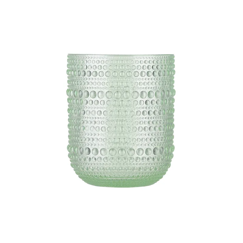 ESTIA ΠΟΤΗΡΙ ΝΕΡΟΥ ΧΑΜΗΛΟ DOTS ΓΥΑΛΙΝΟ 273ml ΠΡΑΣΙΝΟ