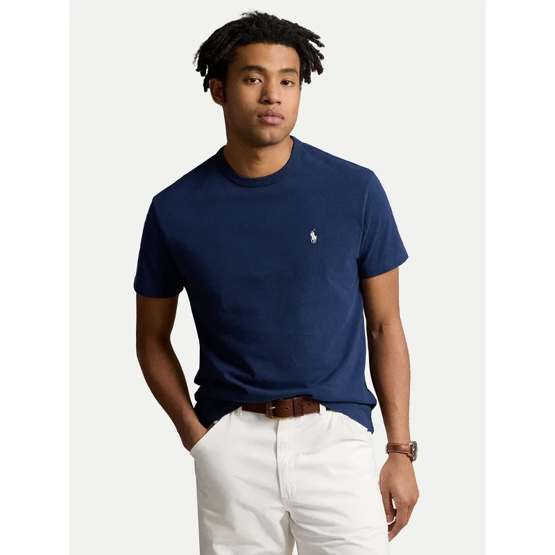 Polo Ralph Lauren T-Shirt 710916698018 Σκούρο μπλε Regular Fit
