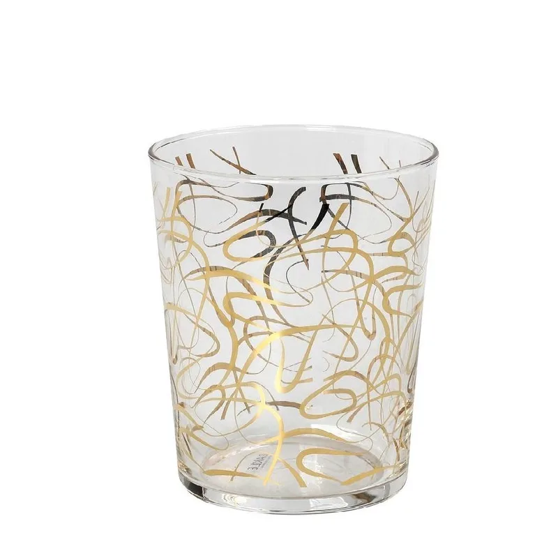 Ποτήρι Νερού 380ml Espiel Lucia Χρυσό RAB533K6