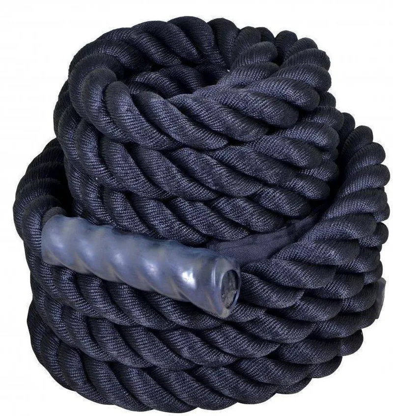 ΣΧΟΙΝΙ CROSS FIT OPTIMUM WAVEROPE ΜΑΥΡΟ (15Μ X 38MM)