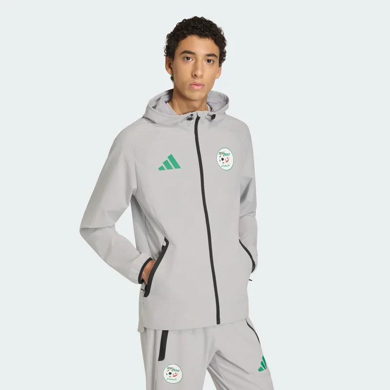 adidas Algeria Tiro Tech Full Zip Ανδρικό Αντιανεμικό Μπουφάν (9000264172_66168)