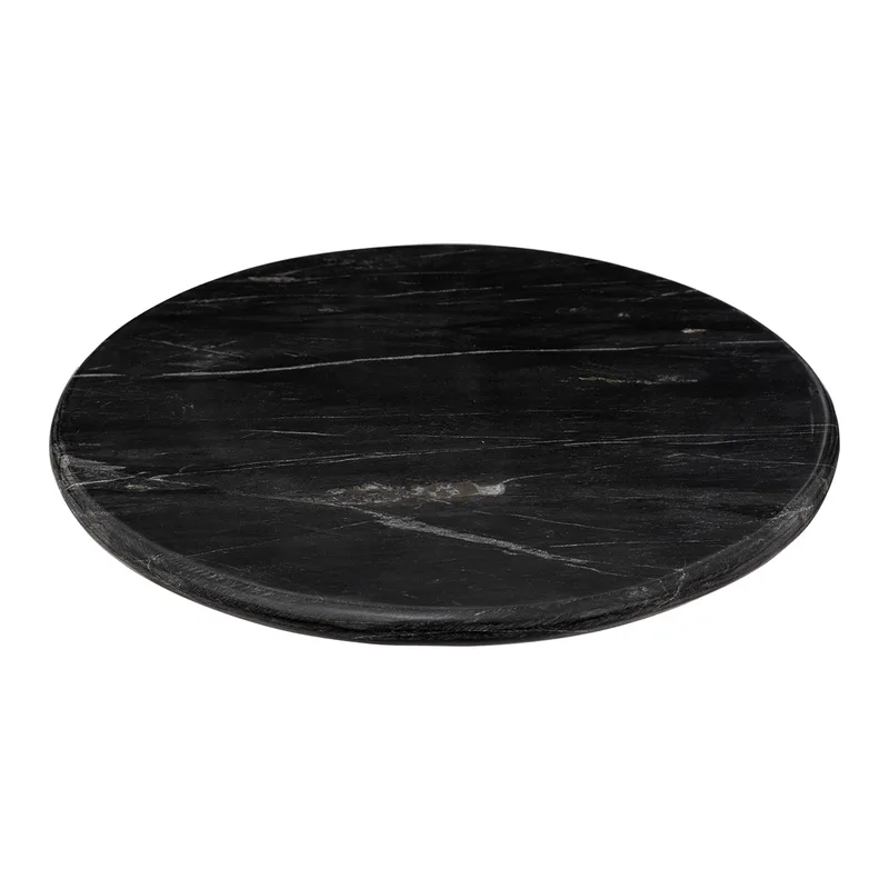 Πλατώ Σερβιρίσματος (Φ30x1.5) S-D Sublima 188888B Marble Black