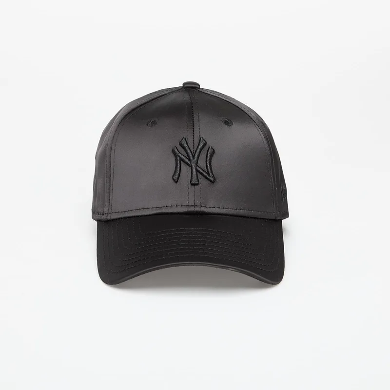 Cap New Era MLB New York Yankees Satin 9FORTY Adjustable Cap Black Universal