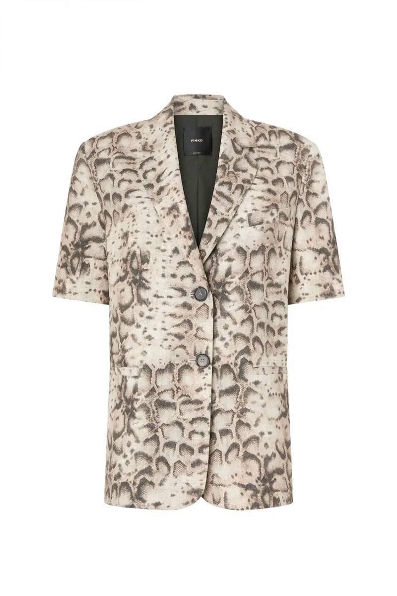 PINKO ΣΑΚΑΚΙ BRINDISI JACKET ΜΟΤΙΒΟ ΦΙΔΙΟΥ
