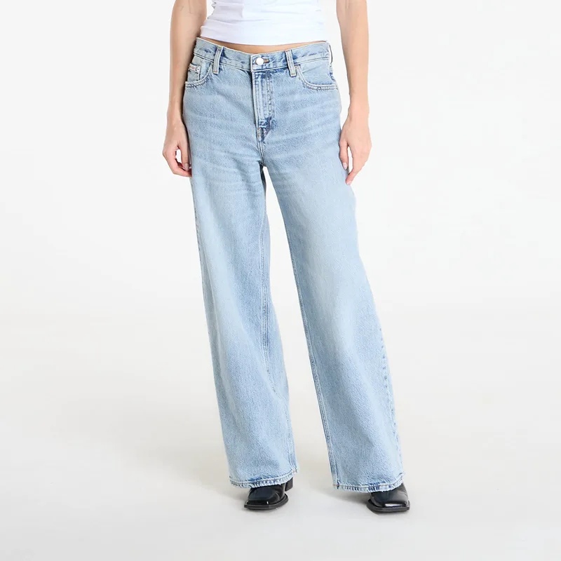 Τζιν Calvin Klein Jeans Low Rise Baggy Vintage Jeans Blue M/30