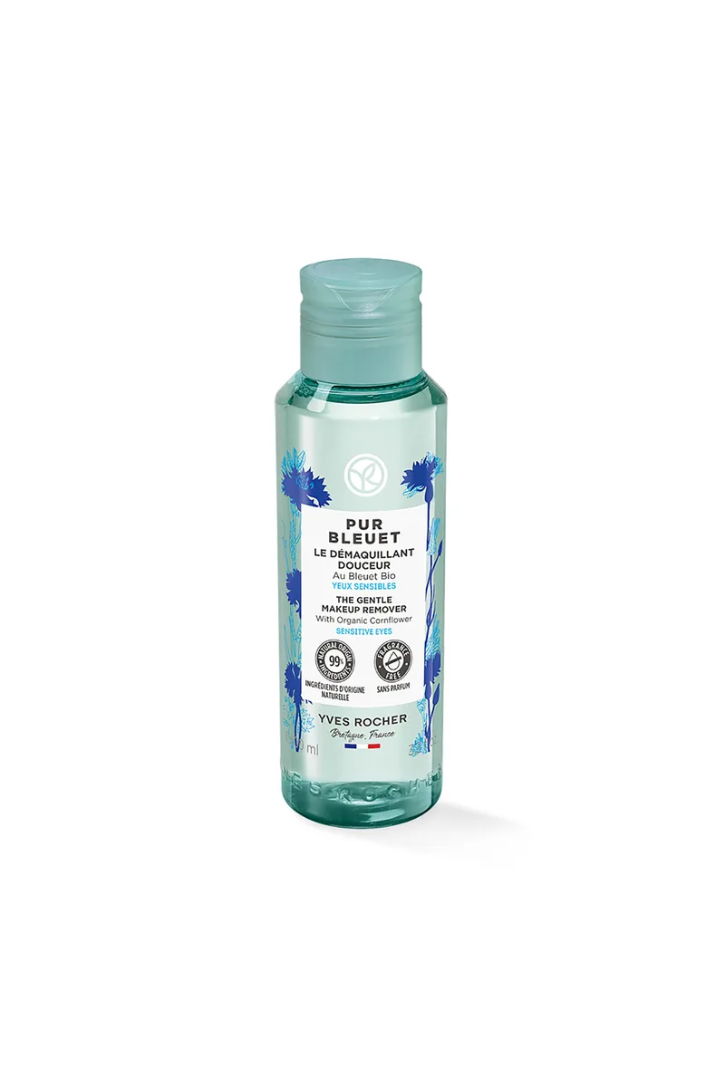 Yves Rocher Pure Bleuet Gentle Make Up Remover Sensitive Eyes 100 ml - 85338