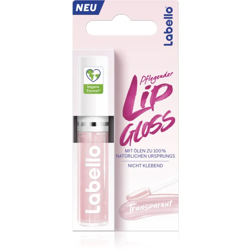 Labello Lip Gloss περιποιητικό λάδι για τα χείλη απόχρωση Transparent 5.5 ml
