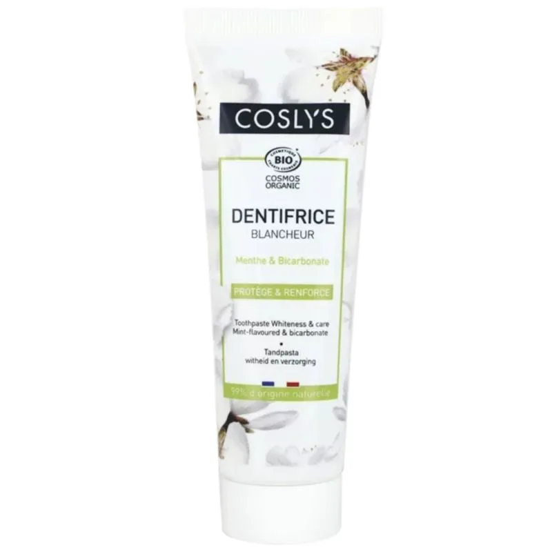 Coslys Organic Mint Whitening Toothpaste 100g