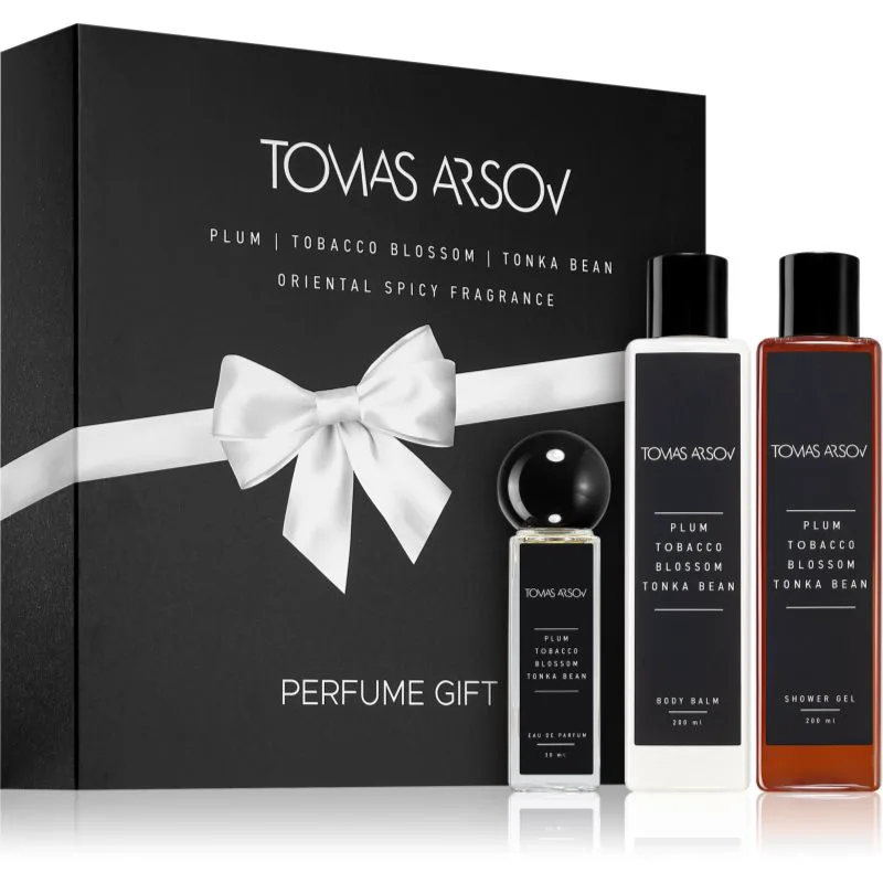 Tomas Arsov Plum Tobacco Blossom Tonka Bean σετ δώρου για γυναίκες 3 τμχ