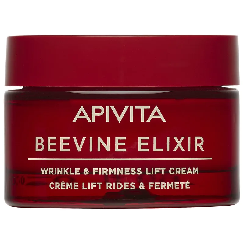 Apivita Beevine Elixir Wrinkle & Firmness Lift Cream Rich Texture Αντιρυτιδική Κρέμα για Σύσφιξη & Lifting Πλούσιας Υφής 50ml