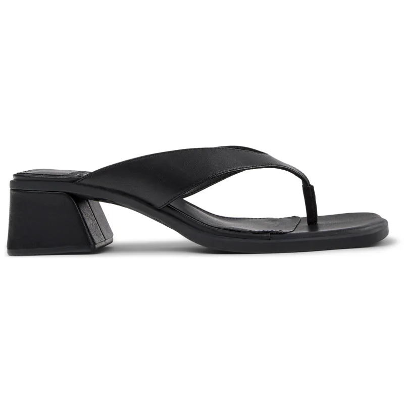 CAMPER Kora Sandal - Πέδιλα Για Γυναικεία - Μαύρο, Μέγεθος 36, Smooth leather