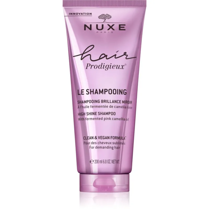Nuxe Hair Prodigieux® Le Shampoing High Shine Shampoo σαμπουάν Για λάμψη και απαλότητα μαλλιών 200 ml