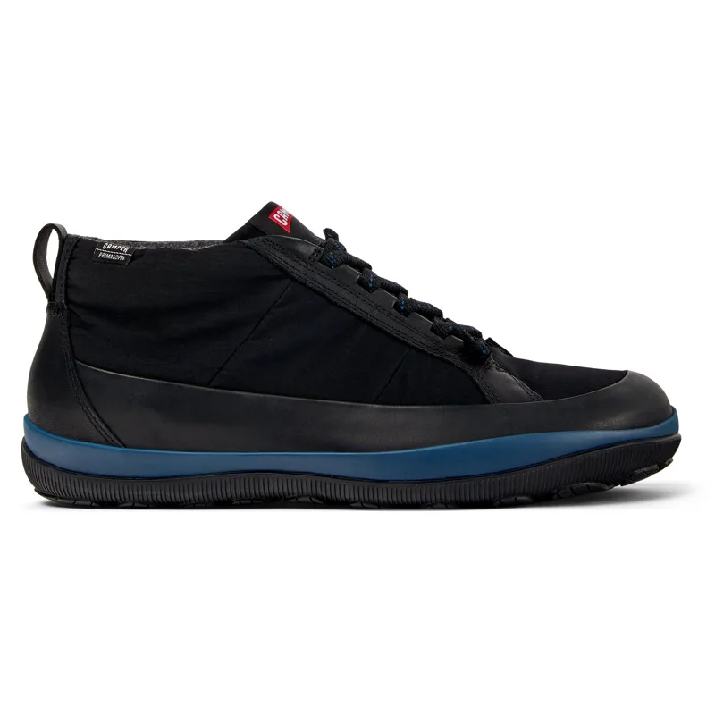 CAMPER Peu Pista PrimaLoft® - Μποτάκια Για Ανδρικα - Μαύρο, Μέγεθος 41, Cotton fabric/Smooth leather