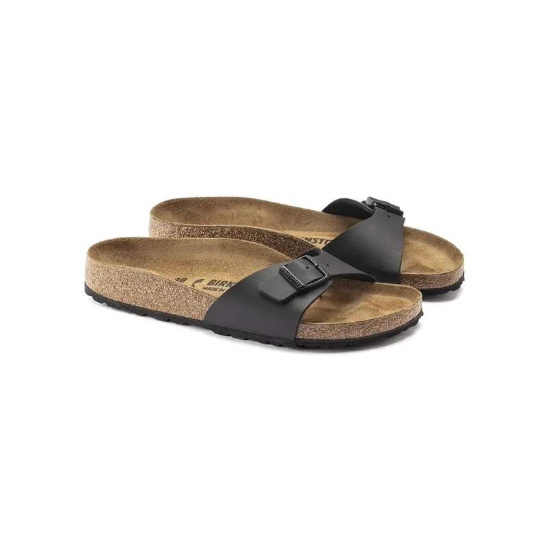 Σανδάλια χωρίς τακούνι BIRKENSTOCK Madrid Birko-Flor Narrow - Black