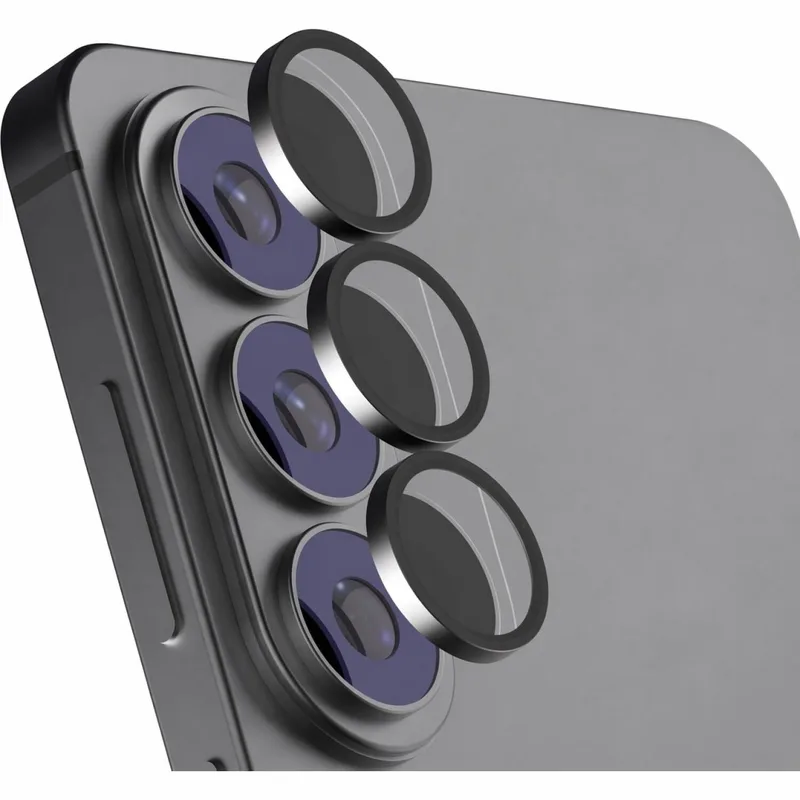 Tempered Glass Samsung Galaxy S26 / S26 Plus Spacecase QuickFit Camera Glass Αντιχαρακτικό Γυαλί Προστασίας για Φακό Κάμερας 2 Τεμάχια - Black (5905719139346)