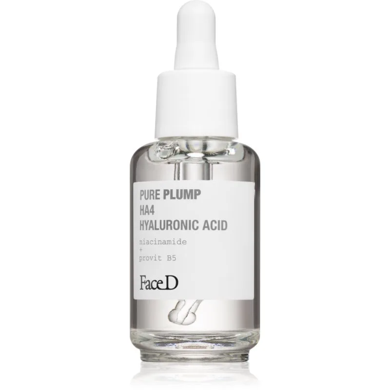 Face D Pure Plump HA4 διάλυμα απολέπισης με αναζωογονητική δράση 30 ml