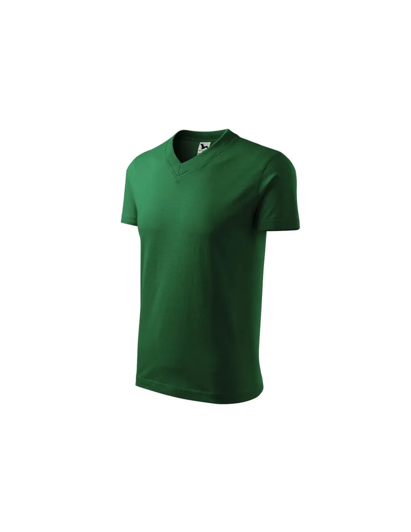 Malfini Ανδρικό Διαφημιστικό T-shirt Κοντομάνικο σε Πράσινο Χρώμα MLI-10206