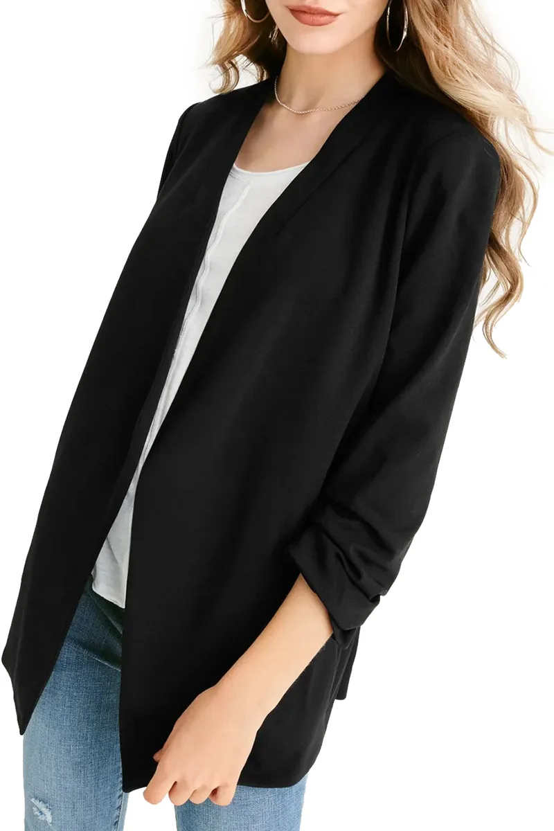 Σακάκι DKNY Regular Fit P9RCAAWI-BLK Γυναικείο