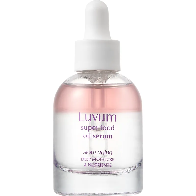 Luvum Slow Aging Super Food Oil Serum Ορός Προσώπου που Θρέφει την Επιδερμίδα 30ml
