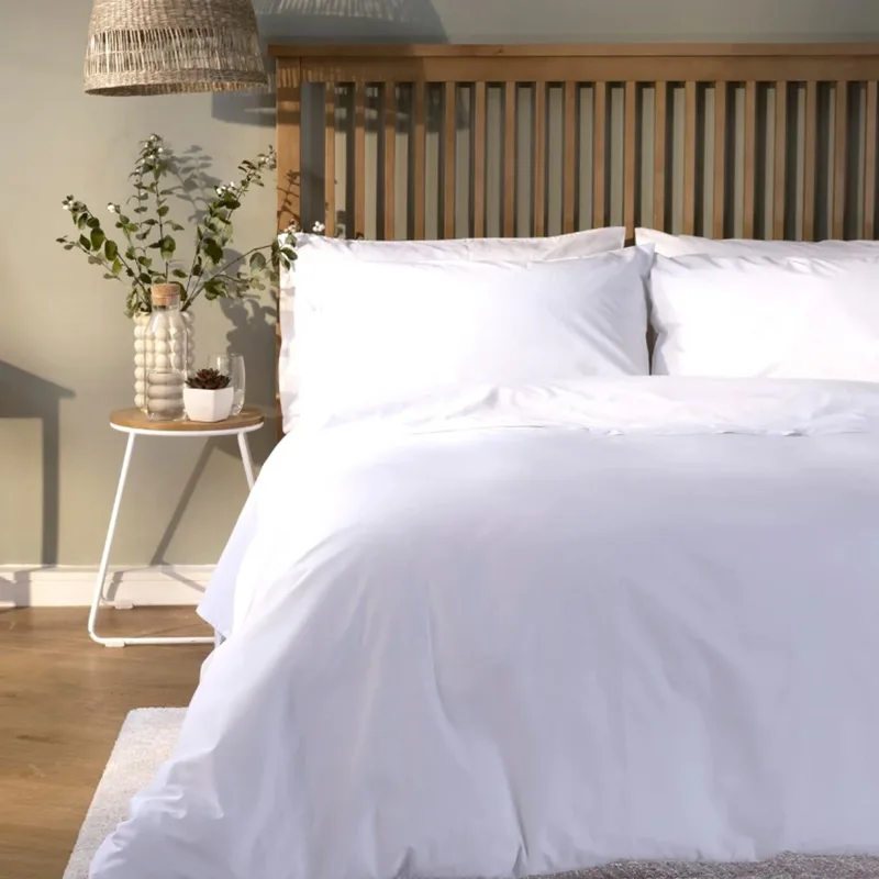 Παπλωματοθήκη Ξενοδοχείου 220x240 100%cotton Percalle 160tc